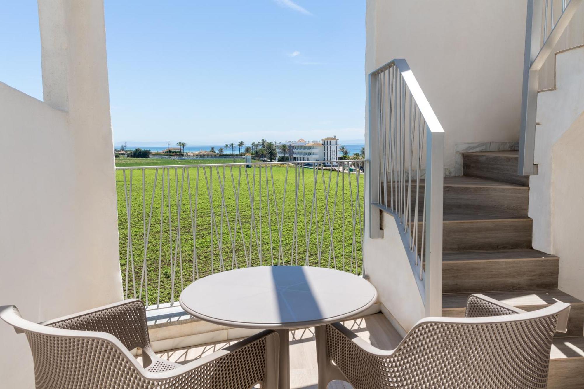 Zahara Beach & Spa By Qhotels - Adults Recommended Zahara de los Atunes Exteriör bild View from the balcony of a two-bedroom apartment